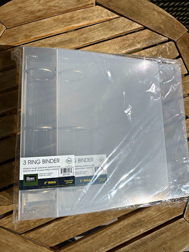 Two ring binders - 2”, rings