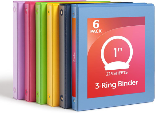 Inch ring binders - binders,, pack