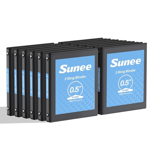Sunee ring binders 2 - sunee, 1/2